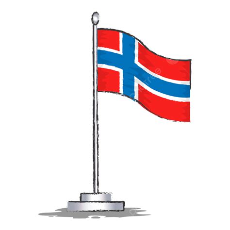 노르웨이 국기 벡터 일러스트 레이 션 노르웨이 국기 상징 노르웨이 Png 일러스트 및 벡터 에 대한 무료 다운로드