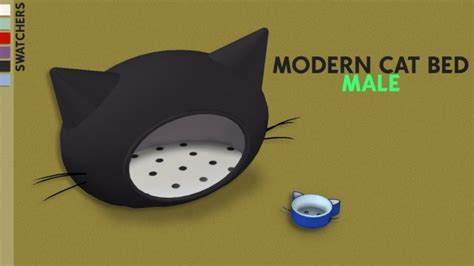 Modern Cat Set By Thiago Mitchell At Redheadsims Sims 4 Updates