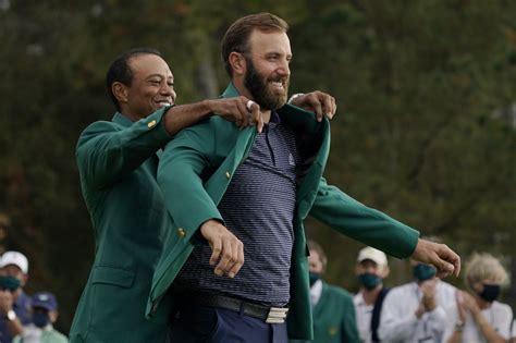 The Masters Dustin Johnson Gets Record Breaking Win