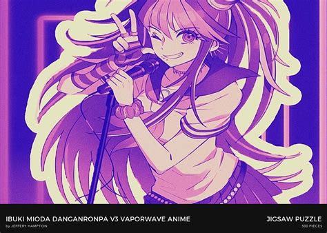 Ibuki Mioda Danganronpa V3 Vaporwave Anime Aesthetic Yami Kawaii Fairy