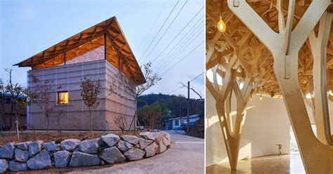 Jk Ar Builds The House Of Three Trees In South Korea