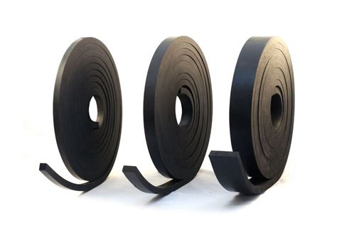 10mm Thick X 5m Long Solid Rubber Strips