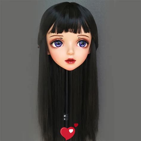 miao 8 female sweet girl resin half head kigurumi bjd eyes crossdress cosplay japanese anime