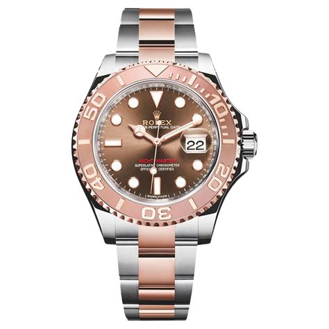 Rolex Yacht Master 0 116621 Men Rose Gold And Stainless Steel 0 Watch