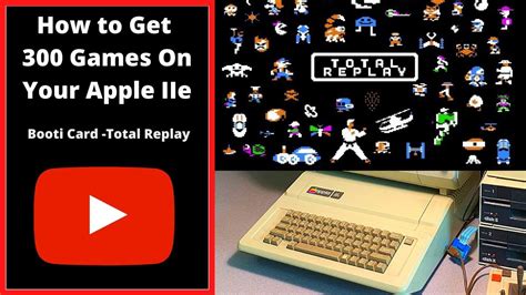 How To Get 300 Games On Your Apple Iie Total Replay And Booti Card