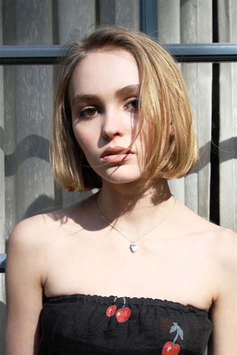 Lily Rose Depp 15 Makes Modeling Debut—see The Photos Of Johnny Depp