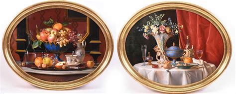 Lot Detail - Pair of Oils on Canvas, Giuseppe Pierotti