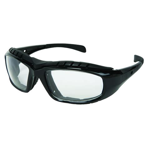 Airgas Crehdx110af Mcr Safety® Hornet Dx Black Safety Glasses With Clear Anti Fog Lens And