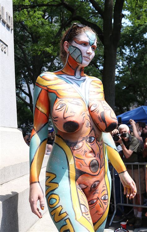 Big Breasted Beauty Nude In Public At Bodypainting Day Porn Pic My Xxx Hot Girl