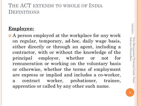 Indian Law On Sexual Harassment Of Women At Workplace 2013