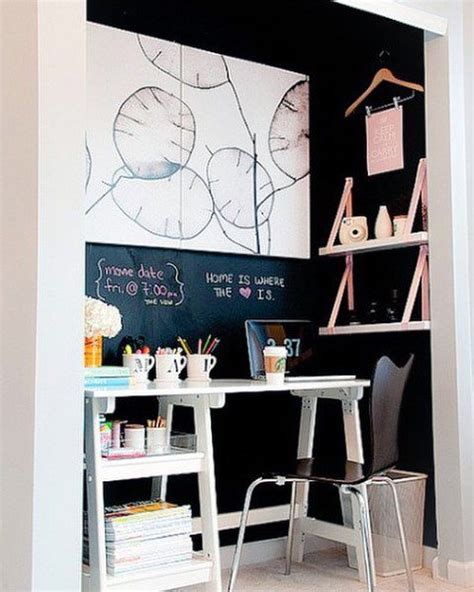 Top 40 Best Closet Office Ideas Small Work Space Designs Clever
