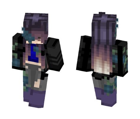 Download Ombre Flower Girl Minecraft Skin For Free Superminecraftskins