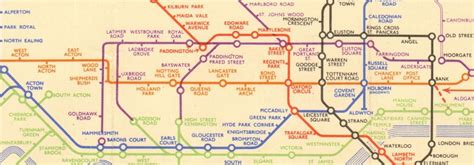 London Underground Tube Map Plan Diagram Harry Beck 33 2791 September