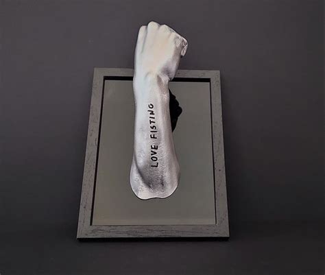 Love Fisting 3d Art Sculpture Fist Hand Statue Erotic Bdsm Sex Etsy