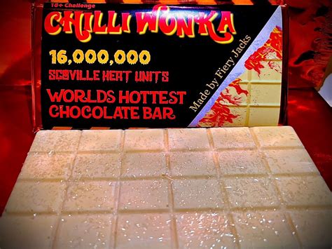 The Worlds Hottest Chocolate Bar Scoville Heat Units Chilli