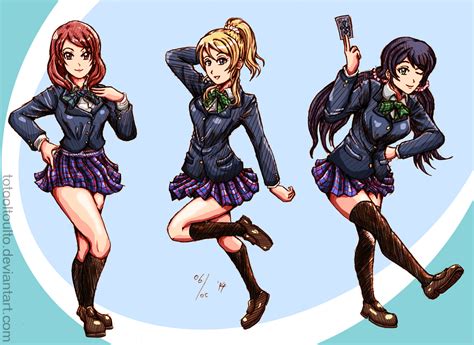 Love Live Us Trio By Totooltoulto On Deviantart