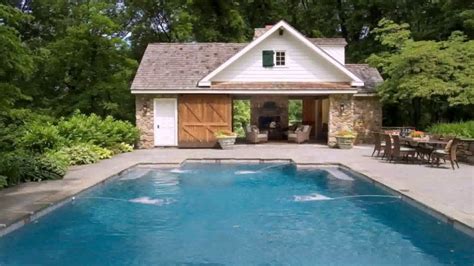 Pool houses were once considered a luxury only the most influential and the richest could afford. Pool House Floor Plan Ideas (see description) - YouTube