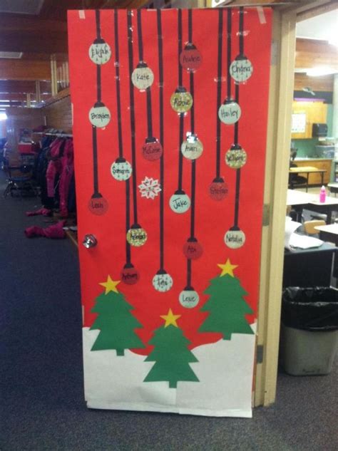 Christmas Door Decorating Contest Winners 41 Christmas Classroom Door