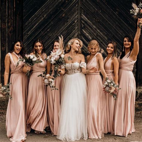 Champagne Rose Bridesmaid Dresses Dresses Images