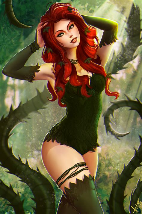 Poison Ivy By Victter Le Fou On Deviantart