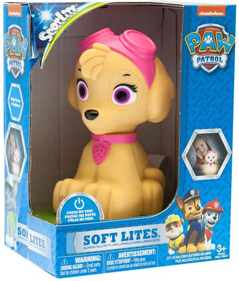 Best Buy Tech4kids Paw Patrol Soft Lite Figure Styles May Vary 40438