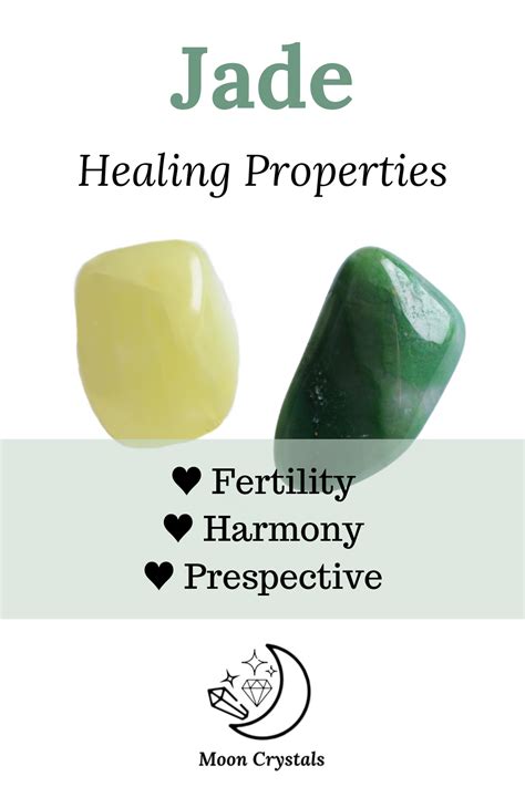 Jade Meaning And Healing Properties Healing Crystals Meanings