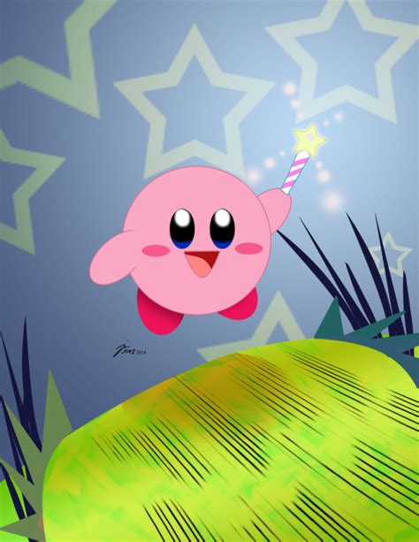 Kirby And The Star Rod By Jomz