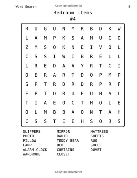 Large Print Word Search Puzzles Visually Impaired Easy History