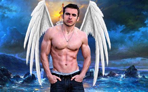 Pin By Dale Sandpepera On Guys Male Angels Male Angel Fitness