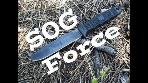 Sog Force Knife Review The Tank Youtube