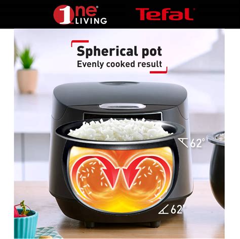 Tefal Rice Cooker Easy Rice Plus 1 8L 10 Cups RK736B
