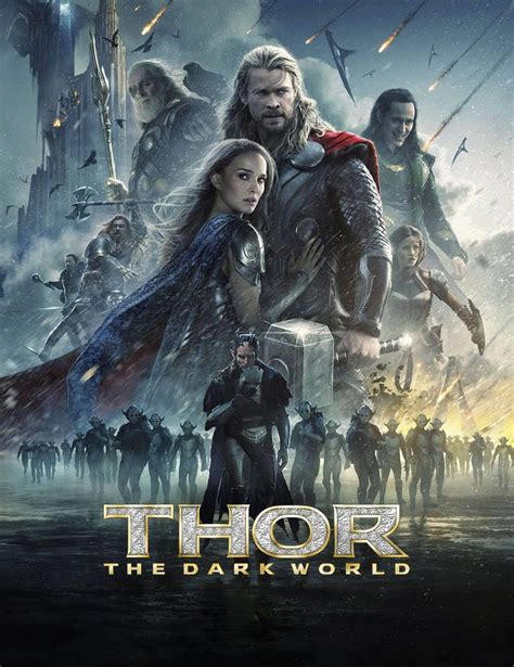 It is the eighth installment of the marvel cinematic universe. Details about THOR The Dark World art booklet for ...