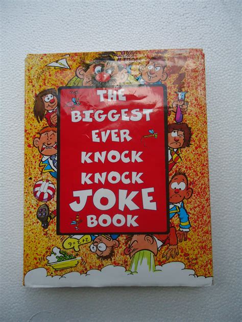 The Biggest Ever Knock Knock Joke Book Author Anam 2000 Hard Cover D