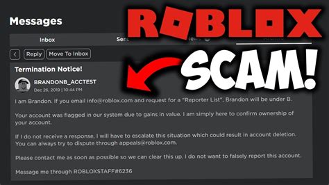 Watch Out For This Roblox Scam Youtube