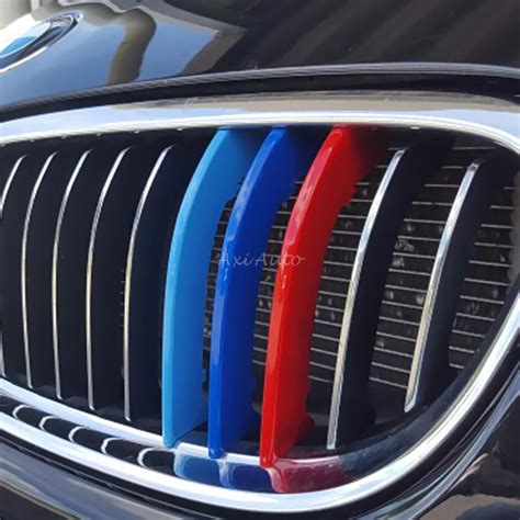 The grill is an important part of the car's looks and i agonized for a while over what to do with mine. M Motorsport Power Performance Styling Car Front Grill Trim Sport Stripes Emblems for BMW F30 ...