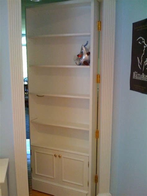 A bit pricy given the fact that one hinge costs around $100. Secret Bookcase Door | Bookcase door, Bookshelf door ...