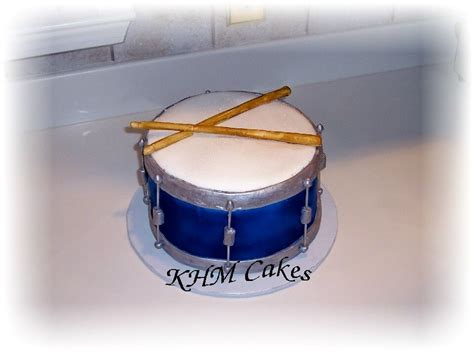 Drum Birthday Cake Cake Was Created For A Drummer S Birthday The Cake