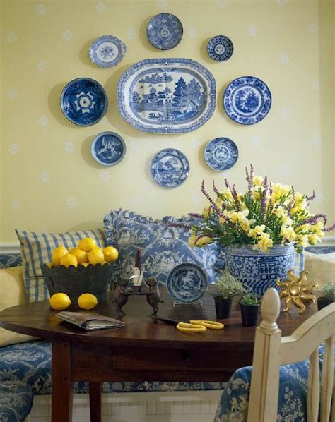 The French Tangerine ~ Blue And White And Lots Of It French Country