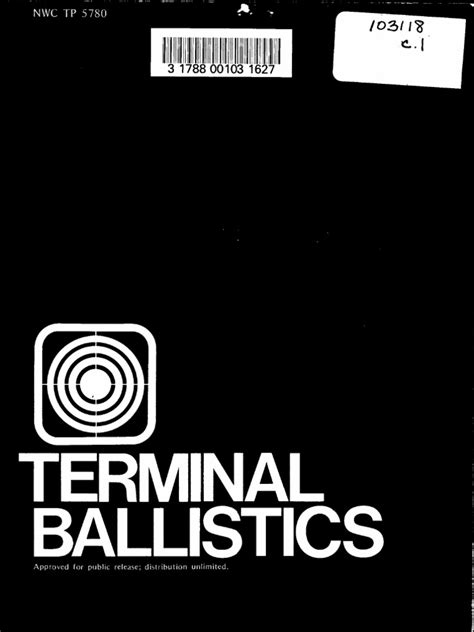 Terminal Ballistics Complete Book