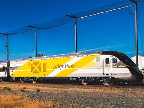 Brightline High Speed Rail Project Florida Us