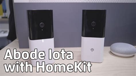 Abodes Iota Simplifies Its Home Security System Adds Homekit Youtube
