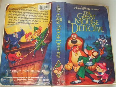 The Great Mouse Detective Dvd