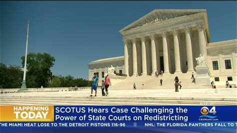 Supreme Court Hears Case On State Power To Redraw District Lines Youtube