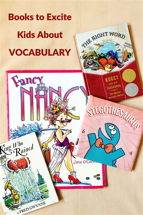 Books For Kids Vocabulary Books