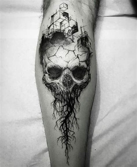 58 Perfect Skull Tattoo Designs That Will Blow Your Mind In 2020 Arm Tattoos For Guys Skull
