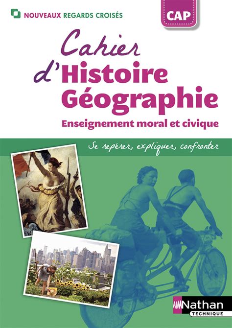 Cahier Dhistoire Géographie Emc Cap Biblio Manuels