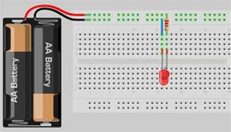 Cómo Encender Un Led En Un Protoboard Paso A Paso