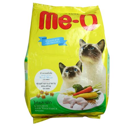 Our pet foods aren't just your average pet food. Me-O Cat Food Chicken & Veg 1.3 Kg | DogSpot - Online Pet ...