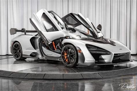 Buy Exotic Used 2019 Mclaren Senna Silver 124ml For Sale For Super Rich