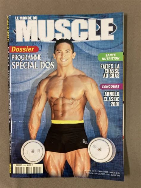 LE MONDE DU Muscle Bodybuilding Fitness Magazine Stan Mcquay PicClick